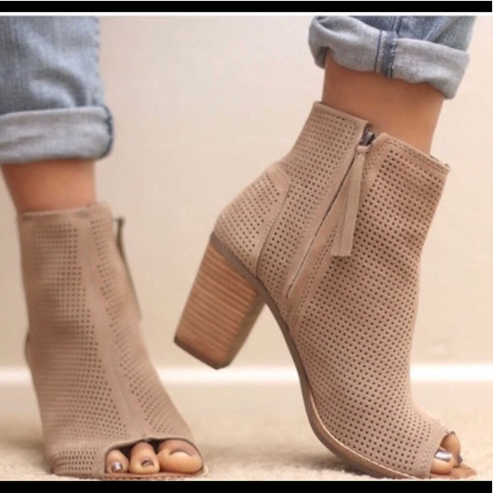 Toms Majorca peep toe